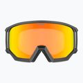 Maschera da sci UVEX Athletic CV black/mirror red 2