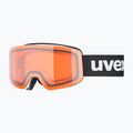 Maschera da sci junior UVEX Pwdr LG Jr white matt/orange/clear