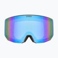 Maschera da sci Uvex Lace Attract FM black matt/mirror blue 7