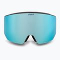 Maschera da sci Uvex Lace Attract FM black matt/mirror ice 3
