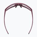 Occhiali da sole Uvex Skyryse burgundy matt/mirror rose 4