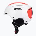 Casco da sci UVEX Resolution SL white/electric red 3