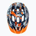 Casco da bici per bambini UVEX Air Wing 2 papaya/bubble blue 4