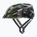 Casco da bici per bambini UVEX Air Wing 2 CC dark olive/black matt
