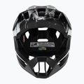 Casco da bici per bambini UVEX React Fullface Jr black/white matt 2