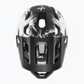 Casco da bici per bambini UVEX React Fullface Jr black/white matt 5