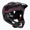 Casco da bici per bambini UVEX React Fullface Jr cranberry matt