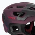 Casco da bici per bambini UVEX React Fullface Jr cranberry matt 7