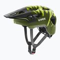 Casco da bici per bambini UVEX React Fullface Jr dark olive matt 2