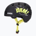Casco per bambini UVEX Kid 4 Style bam black/lime matt 3