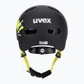Casco per bambini UVEX Kid 4 Style bam black/lime matt 4