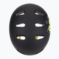 Casco per bambini UVEX Kid 4 Style bam black/lime matt 6