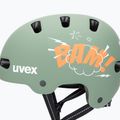 Casco per bambini UVEX Kid 4 Style bam moss green/papaya matt 7