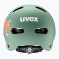 Casco per bambini UVEX Kid 4 Style bam moss green/papaya matt 3