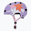 Casco per bambini UVEX Kid 4 Style flower lilac matte 3
