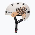 Casco per bambini UVEX Kid 4 Style super hero warm grey matt 3