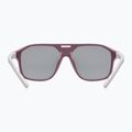 Occhiali da sole per bambini UVEX Cosmic Jr cranberry/grey matt/mirror silver 3