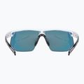 Occhiali da sole UVEX Aerios clear/mirror red 4