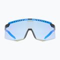 Occhiali da sole UVEX Pace Stage CV black matt/mirror blue 2
