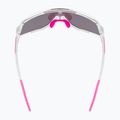 Occhiali da sole UVEX Sequenze clear/mirror pink 5