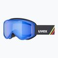Maschera da sci per bambini UVEX Speedy Nova FM S2 blue matt/mirror blue