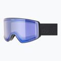 Maschera da sci UVEX Scenic P S0-S4 black matt/mirror blue/pola