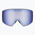 Maschera da sci UVEX Scenic P S0-S4 black matt/mirror blue/pola 2