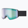 Maschera da sci UVEX Scenic P S0-S4 black matt/mirror green/pola
