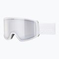 Maschera da sci UVEX Scenic P S0-S4 white matt/mirror silver/pola