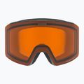 Maschera da sci UVEX Ignite LG S2 black matte / orange 2