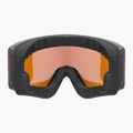 Maschera da sci UVEX Ignite LG S2 black matte / orange 3