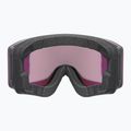 Maschera da sci UVEX Ignite FM S3 black matt/mirror red 3