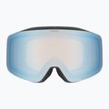 Maschera da sci per bambini UVEX Pwdr FM Jr S2 black matt/mirror sapphire 2