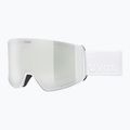 Maschera da sci UVEX Scenic FM S2 white matt/mirror silver