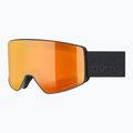 Maschera da sci UVEX Scenic FM S2 black matt/mirror red