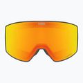 Maschera da sci UVEX Scenic FM S2 black matt/mirror red 2