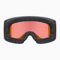 Maschera da sci UVEX Scenic FM S2 black matt/mirror red 3