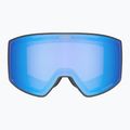 Maschera da sci UVEX Scenic FM S2 black matt/mirror blue 2