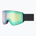 Maschera da sci UVEX Scenic FM S2 black matt/mirror green