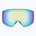 Maschera da sci UVEX Scenic FM S2 black matt/mirror green 2