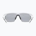 Occhiali da sole UVEX Aerios Small V white matt/smoke 3