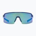 Occhiali da sole per bambini UVEX Dyrt Jr blue matt/mirror green 2