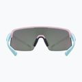 Occhiali da sole per bambini UVEX Dyrt Jr pink/green matt/mirror pink 3