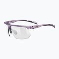 Occhiali da sole UVEX Aerios Small V purple matt/smoke