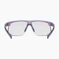 Occhiali da sole UVEX Aerios Small V purple matt/smoke 3