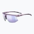 Occhiali da sole UVEX Aerios Small purple matt/mirror purple