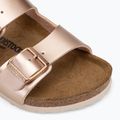 BIRKENSTOCK Arizona BF Regular infradito in rame elettrico metallizzato 7