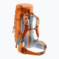 Zaino da trekking Deuter Aircontact Lite 40 + 10 l castagna/teal 3