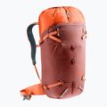 Zaino da arrampicata deuter Guide 30 l sequoia/papaya 4