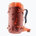 Zaino da arrampicata deuter Guide 30 l sequoia/papaya 5